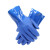 东亚/博尔格 501耐油浸塑手套 耐酸碱耐磨防滑 重工业防护PVC橡胶手套 均码 5副/组