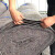 适用于土工布温室大棚保温棉家具包装毯混凝土黑心棉公路养护毛毡灰色 偏薄款200克3米宽*40米长