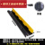 减速带橡胶PVC电缆保护槽压线板室内户外地面线槽橡胶盖线板 PVC盖板小一线