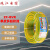 珠江电缆 广东珠江电线 ZC-BVR 1.5平方单皮多股铜芯软线 黄绿双色（地线）100米	