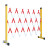 玻璃钢 绝缘伸缩围栏 可移动式安全隔离防护栏 管式伸缩围栏 1.2*4米国标11.3kg