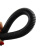 德力西软加厚蛇皮波纹穿线电工套电缆电线套PE黑色 外径13mm黑色（100米）