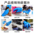 一次性手套丁腈PVC复合乳胶手套加厚耐磨厨房防水防污 高品质耐用100只（盒装） M号男女通用款