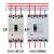 天正 M型塑壳断路器TGM1较高分段能力3P三相四线电闸380V空气开关 20A 3P