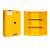 企桥 防爆柜储存柜工业化学品安全柜；弗莱仕45加仑黄色双层钢板加厚 1650*460*1090mm