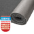兰诗 QD465 PVC丝圈地垫 入户门口 防滑垫脚垫地毯 灰色 1.8*1m厚13mm