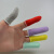 纯棉布手指套透气吸汗劳保防护作业手指保护套棉工业加厚耐磨布指套 彩色随机（100只装）