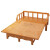 木大仙沙发床客厅多功能两用小户型1.8米单人1.2经济型折叠凉床 宽1.2×长2.0米送床垫枕头