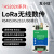 lora无线串口通讯模块433M远程传输通信网关RS485转换232透传电台 HS2021(导轨式)+天线+电源 RS485接口