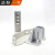 法特一号 斜地脚四方支持L型锁地角件铝合金型材铝制防锈固定支撑护栏配件 3030白色一对