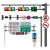 交通标志杆道路标志牌信号灯红绿灯多杆合一共杆八角合杆龙门架 F杆单&双悬臂+标志牌+信号灯 共