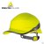 代尔塔abs夏季透气防晒遮阳绝缘建筑电工地施工程劳保安全帽头盔 荧光黄