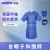 宇龙（YULONG）X射线防辐射服铅衣放射科防护用品铅衣双面半袖铅衣套装0.5mmbp 蓝色 XL 