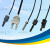 工厂供AVAGO高塑料光纤连接器ABB高低压变频器逆变器光纤接头 HFBR4531（黑）个