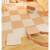 卧室地毯全铺大面积易打理拼接主房间满铺方块客厅地可拆洗可裁 米色+米驼[检测认证 ] 30*30cm[4片装]