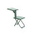兵耀军绿色多功能写字椅便携式写字椅折叠凳休闲学习凳