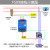 上下限电流继电器过流保护报警输出开关检测自动控制器智能电流表 控制器+100A 固口互感器