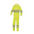 代尔塔 分体式雨衣套装407400 反光条荧光款  黄色 XXL