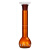 POMEX欣维尔棕色容量瓶塑料塞不带证书棕色单支5ml