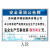 江阴企业安全承诺公告牌提知警示标志公司车间生产工厂消防 蓝色A款 50x70cm