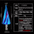 DYQTM35含钴宝塔钻头不锈钢专用开孔器六角柄扩孔阶梯钻开孔钻头大全 4-20mm4241镀蓝阶梯钻 铁/铝/木/pvc