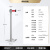 金柯 一米线栏杆 隔离带伸缩带 U型铸铁底 1根2米拉带 礼宾杆 警戒线警示柱伸缩围栏 不锈钢色带轮