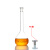 JESERY玻璃容量瓶 化学实验定量摇瓶定容瓶200ml透明（PE盖）