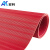 安科 绝缘胶垫10kV 5mm厚1米*5米/卷 红色条纹防滑绝缘垫配电房 绝缘橡胶垫