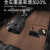 DIBI翼豹专用360航空软包脚垫全包围汽车地毯 全国包安装 【纳帕皮360软包】（黑色）单层