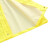 出极 长款风衣式雨衣 连体连帽保安站岗工地警示反光衣 黄色  单位：件 黄色180/2XL 