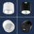 NVC 雷士照明 LED射灯客厅背景墙嵌入式明装防眩04平光黑 NLED9185M 12W-4000K 04明装筒灯	