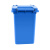 志而达 分类回收垃圾桶 材质PE聚乙烯 颜色蓝色 容量120L(集港专用)