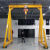 小型龙门吊移动龙门架升降式电动葫芦吊架起重机简易龙门架手推架 一吨35米高35米宽