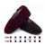 鲁工   加厚耐磨绒布防滑鞋套（25123） 306 红棕色（有内里） 联系客服备注码数