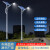 新农村太阳能锂电池路灯6 7 8米户外路灯高杆庭院小区道路灯 定金