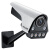 普联（TP-LINK）300万PoE筒型双光全彩网络摄像机支持插卡室内外防水摄像头自带支架TL-IPC536FP-W 4mm