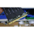 定制ADT显卡延长线 PCI-E 3.0x16 垂直竖立放机箱pcie 16x 90度直 R33SL-PW 附电源线 0.05m