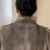 哲奴（zoenuu）水貂皮大衣女式整貂皮草外套短款貂毛2023冬季新款时尚V领 灰色 XL