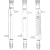 直嘴 蛇形直形球形冷凝管19/24口300/400/500/600mm实验回流装置 球形(直嘴)500mm 19/26