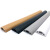 江波 PVC橡胶线槽 地面明装走线槽地板槽压线板 白色（3厘米宽）