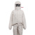 久瑞 JSF362 升级加厚喷砂服 分体防护服打砂衣 高品质米色套装