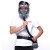 防毒面具全面罩喷漆甲醛农药可配电动风机双箭龙长管呼吸器防尘 单独5米导气管