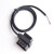 PCTJMOBD16Pin针接口 公头电源线连接线  OBD2 Cable 30cm-1.5cm开口线