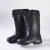 高筒加棉EVA泡沫雨靴男女冬季防水鞋水靴厨房防滑耐油食品靴 EVA材质（黑色高帮加棉） 42
