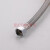 不锈钢丝编织软管管长：800mm；接口孔径：DN25