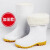 高筒加棉EVA泡沫雨靴冬季男女防水鞋防滑保暖水靴厨房耐油靴 高度30cm左右：白色(牛筋底-加绒款) 40