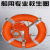 船用救生圈 2.5KG国标加厚款 常规款 实心塑料救生圈防汛大浮力 救生圈不锈钢支架201