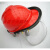 防液体飞溅LNG加气站防护面罩液氮头盔防冲击面屏防冻耐低温头罩 黄色帽子+面屏+支架