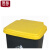 茂岳MAOYUE 脚踏式带盖脚踩大垃圾桶 15L常规黄盖灰桶 个 15L常规黄盖灰桶