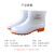 风一顺(FENGYISHUN) 耐油耐酸碱卫生雨靴 506 矮筒 高16cm 白色 39码 1双
